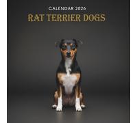 Rat Terrier Dogs Calendar 2026: Featuring Playful and Expressive Rat Terriers in Stunning Natural Scenes