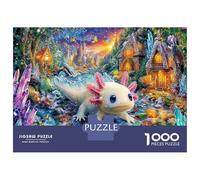 Rata Blanca en el Bosque de fantasía Puzzle 1000 Piezas, Moderno DIY, Entretenimiento para Adultos Y Niños A Partir De 12 Años Rompecabezas Familiar-Decoración del Hogar, Diseño Único 52x38cm/1000pcs