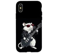 Rata blanca fría con guitarra eléctrica para un ambiente de balanceo Carcasa para iPhone X/XS
