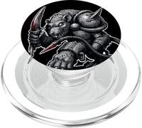 Rata cornuda/Rata Ogor Horde/Ratkin/Ejército de Guerra del Caos PopSockets PopGrip para MagSafe