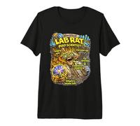 Rata de Laboratorio verificada - científico Loco - Ciencia Divertida Camiseta Premium