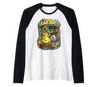 Rata de Laboratorio verificada: Solo una más. ¡Gota! - Ciencia Divertida Camiseta Manga Raglan