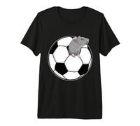 Rata Jugador de fútbol Fútbol Deportes Camiseta Premium