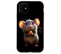 Rata Ratón Simpático Roedores Ratón Enano Ratas Pequeñas Carcasa para iPhone 11