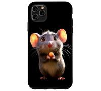 Rata Ratón Simpático Roedores Ratón Enano Ratas Pequeñas Carcasa para iPhone 11 Pro Max