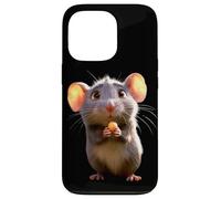 Rata Ratón Simpático Roedores Ratón Enano Ratas Pequeñas Carcasa para iPhone 13 Pro