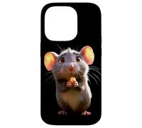 Rata Ratón Simpático Roedores Ratón Enano Ratas Pequeñas Carcasa para iPhone 14 Pro
