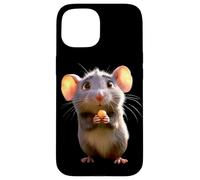 Rata Ratón Simpático Roedores Ratón Enano Ratas Pequeñas Carcasa para iPhone 15