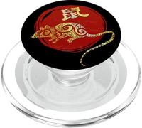 Rata Signo Estrella del horóscopo Zodiaco Chino PopSockets PopGrip para MagSafe