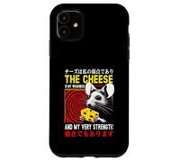 Rata sosteniendo queso es mi debilidad y mi fuerza Carcasa para iPhone 11