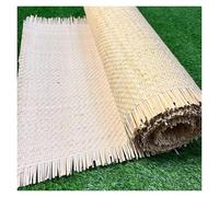 Ratan Rollo de Rejilla Mimbre Natural,Correas de Tela Caña Trenza Vienesa por Metros,Tejida a Mano Hoja Bastón de Malla para Reparación y Restauración de Muebles y Chaises(40cmx5m)