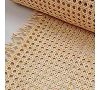 Ratan Rollo Mimbre Natural 35/40/45/50/60/65/70/75/80/85/90/100cm Anchura Tejidos Por Metro, Caña Correas Hoja de Malla Abierta Para Muebles, Silla, Cesta, Bricolaje(35cmx4m)