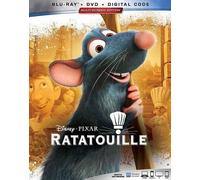 RATATOUILLE (Blu-ray) Patton Oswalt Ian Holm Lou Romano (Importación USA)