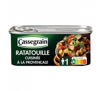 Ratatouille en la Provenza Cocida 1/4, 185 g, Cassegrain, 3 unidades