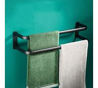 Ratches de Toallas, Estante de Toalla Rail de Toallas Toallas de Toallas Mundieras de Aluminio Multiplazamiento de Aluminio Rack de Toalla para Toallas para baño y Cocina Tres //Doble Capa 50 cm