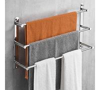 Ratches de Toallas, Estante de Toallas baño para baño de Toallas de Toallas lomultifunciones Toallas Toallas de Toalla de Toalla para baño/plata/50 cm