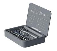 Ratchet Kit, 180 Degree Rotation Screwdriver set, 40 Precision Bits Multifunctional Repair Tool with Adjustable Handle for Automotive, Car, Hardware, Electronics, Appliance Maintenance, Home