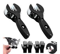 Ratchet Pipe Cutter, Portable Ratcheting Tubing Cutter Tool for 8-29mm Tubes, Heavy Duty Copper PVC Aluminum Conduit Cutters for Plumbing, DIY Renovation, HVAC & Tight Space Cutting (BLACK*2)