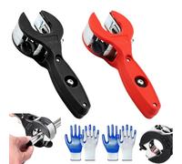 Ratchet Pipe Cutter, Portable Ratcheting Tubing Cutter Tool for 8-29mm Tubes, Heavy Duty Copper PVC Aluminum Conduit Cutters for Plumbing, DIY Renovation, HVAC & Tight Space Cutting (MIX)