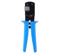Ratchet Primping alicates | 1.25/1.54/2.0/2.54 mm Terminal de alambre de puente de puta | Herramienta de acero al carbono con mango ergonómico para un rendimiento constante