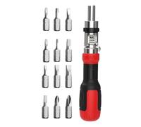 Ratchet Screwdriver Kit | Ergonomic Multi Screwdriver Tool For Furniture, Ratchet Screw driver Set | Car, Computer, Electronics, And Machine Maintenance
