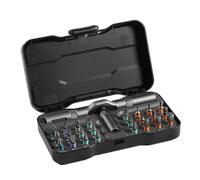 Ratchet Screwdriver, Magnetic Screwdriver Set, T-Handle Compact Repair Kit with Interchangeable Bits, Precision Tool Set for Electronics, Household Appliances, Computers, Mobile Phones