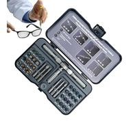 Ratchet Screwdriver Set, 42-in-1 Magnetic, Portable Tool with Bits, S2 Steel Driver, Professional Versatile Design, Repair Accessory for Automotive Home Workshop Garage