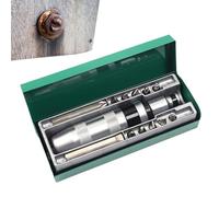 Ratchet Screwdriver Set - Steel 13-In-1 Precision Repair Tool, Magnetic Hand Driver Kit, Multi Bit Screw Driver For Household | Set compacto para montaje de carpintería taller garaje profesional