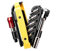 Ratchet Wrench Set - Portable Motorcycle And Bicycle Repair Tool Kit
