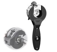 Ratcheting Pipe Cutter - Ratchet Copper Pipe Cutter, One-Hand Operation for Copper, PVC, Stainless Steel Pipes, Quick Clean Cuts (Cutting diameter 10-42 mm)