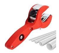 Ratcheting Pipe Cutter Tool, Heavy Duty 2-In-1 Ratchet Hand Tool, Ratchet-type Pipe Cutter, One-hand Fast Pipe's Cutting Tools For Cutting 5/16-1-1/8 Inch Stainless Steel Copper Aluminium Pipes