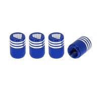 RATCHROLL 4 Tapas De Válvula De Neumático A Prueba De Polvo Azul | Aleación De Aluminio, 8X16Mm, Para Coches, Motos, Bicicletas, Rv, Para Benz, Para Honda