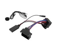 RATCHROLL Arnés de Radio para BMW E39 X5/X3 Z4/R50/R53 CD Radio Adaptador Bluetooth AUX Conveniente Cable de Música Micrófono Manos Libres 1 Set