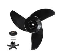 RATCHROLL MGA089B Hélice De Motor Eléctrico De 3 Palas para MotorGuide Diámetros De Motor De 3.5" Hélice Machete III para MotorGuide R3 55lb W55 Xi5 36v 75 Motor Eléctrico Inalámbrico