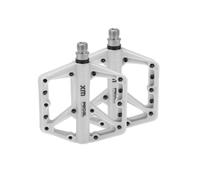RATCHROLL Pedal De Bicicleta De Nylon Universal Pedal Plano para Bicicleta Blanco Adecuado para Ejes De 14mm Pedal Antideslizante para BMX MTB Bicicletas De Carretera 1 Par