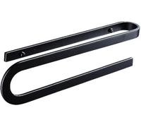 Ratchs de Toallas, Estante de Toalla Toall Rail Bath Toilel Toilelas de baño Toallas de Toallas de Toalla montada en la Pared para baño Catatchen de Aluminio Toallero de Papel de Papel B 1 Pieza/b/1
