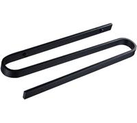 Ratchs de Toallas, Estante de Toalla Toall Rail Bath Toilel Toilelas de baño Toallas de Toallas de Toalla montada en la Pared para baño Catatchen de Aluminio Toallero de Papel de Papel B 1 Pieza/b/1