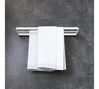 Ratchs de Toallas, riel de Toalla para el baño para el baño, riel de Toalla de Toalla, Soporte para Toallas de baño, Barra de Toalla de baño, Estante para Colgar de Pared de Doble Bar/Cobre Negro 60
