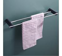 Ratchs de Toallas, riel de Toalla para el baño, Soporte para Toallas para el baño, Soporte para el baño Barra de Toalla de Toalla/Color/toallero práctico (Polo único)