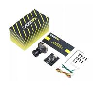 Ratel Pro 1500TVL FPV - Luz negra para cámara CADDX 1/1.8 pulgadas Cal Super WDR 125° FOV 2.8 mm 16:9/4:3 NTSC/PAL conmutable para piezas de dron (1 pieza Ratel Pro negro)