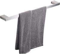 Rateras de Toallas, Estante de Toalla Toalla Medina Montada de la Pared Costilla de Toalla de Acero Inoxidable para el baño y la Toalla de baño de Cocina con Acabado cepillado/50 cm/a