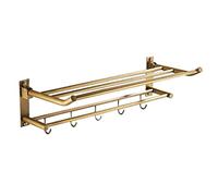 Rateras de Toallas, Rejilla para Toallas para la Toalla de baño Rail de Toalla de Toallas para Toallas para el baño Rail de Toalla de baños Estante de Toallas de Toallas de Toallas sanitarias/60 cm/a