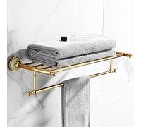 Rateras de Toallas, riel de Toalla para el baño, Todo el Soporte de Toalla de Mano de Cobre Europeo, riel de Toalla de baño de Jade, Estante de baño de baños Barra de Toalla/Rejilla de Toalla/un