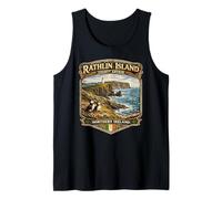 Rathlin Island Irlanda del Norte Rathlin Island turista Camiseta sin Mangas