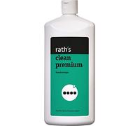 rath's Clean Premium - Limpiador de manos con rallador natural (harina de nogal) para una suciedad intensa e intensa. Sin microplástico.