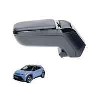 RATI Armster 2 reposabrazos compatible con Toyota AYGO X HYBRID 2026- [negro, piel vegana] reposabrazos central con compartimento de almacenamiento