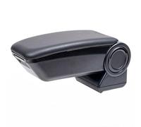 rati ARMSTER 3 ARMREST Compatible con FIAT 500L 2012-2017 Piel Artificial Negra