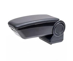 rati ARMSTER 3 ARMREST Compatible con FIAT 500L 2012-2017 Piel Artificial Negra