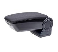 RATI ARMSTER 3 Reposabrazos compatible con RENAULT MEGANE E-tech 2021- [negro,tela] Apoyabrazos central reequipable con compartimento portaobjetos
