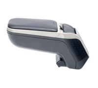 rati Armster - Reposabrazos Coche, Apoyabrazos Central, Compatible con Citroen C3 Aircross 2018-2021, Compartimento Portaobjetos, Fácil de Instalar, Máxima Comodidad, Plegable, Polipiel, Gris